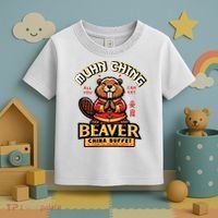 Muhn Ching Beaver Dirty Raunchy Toddler T-Shirt thumb 3