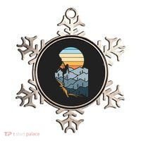 Mountain Climber Boulder Sports Hobby Retro Rock Climbing Ornament thumb 0