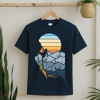 Mountain Climber Boulder Sports Hobby Retro Rock Climbing T-Shirt thumb 2