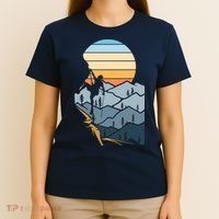 Mountain Climber Boulder Sports Hobby Retro Rock Climbing T-Shirt thumb 4