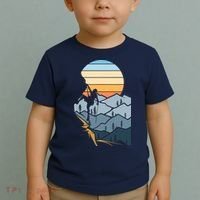 Mountain Climber Boulder Sports Hobby Retro Rock Climbing Toddler T-Shirt thumb 2