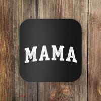 Mama Classic Bold Font Mama Birthday Gift Coaster thumb 0