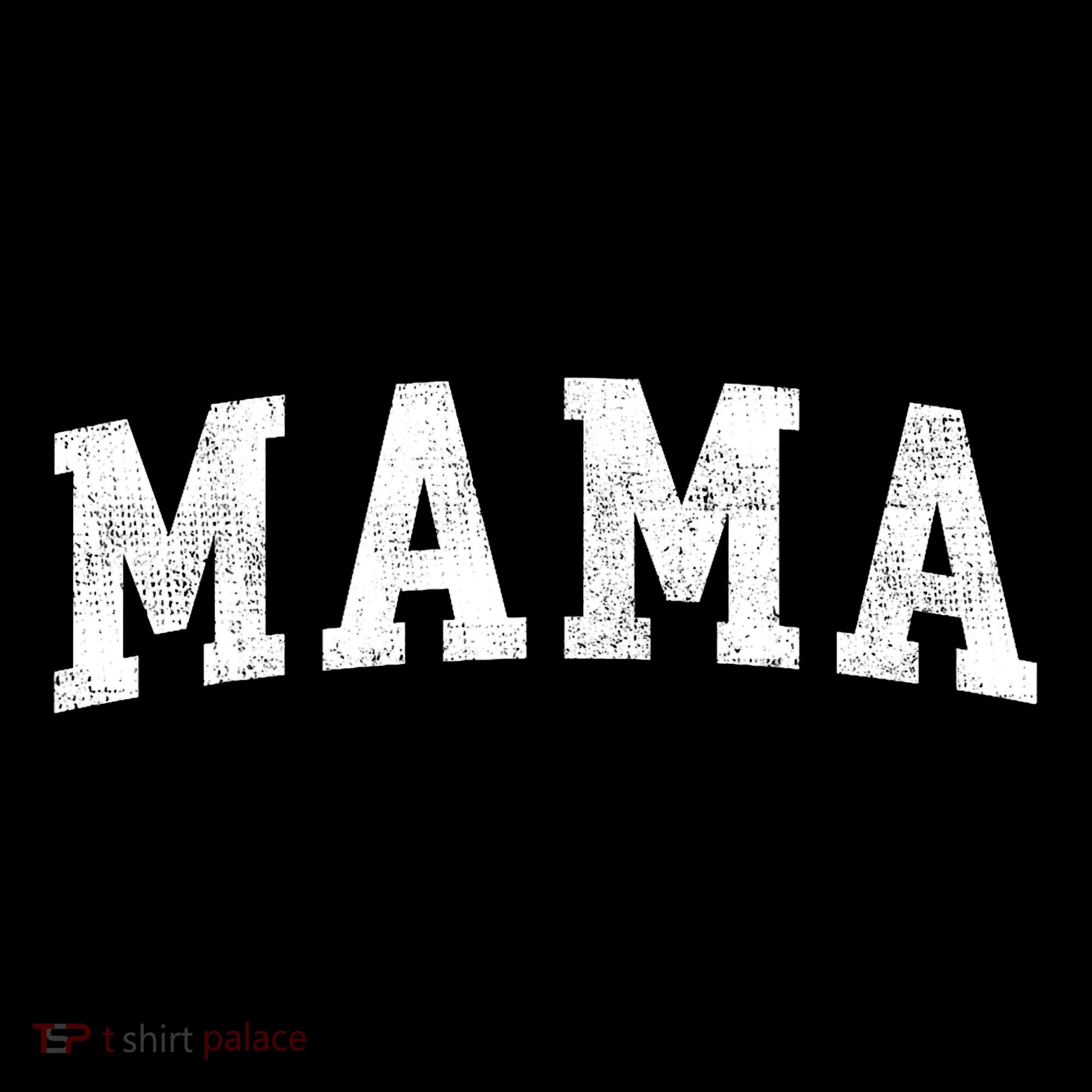 Mama Classic Bold Font Mama Birthday Gift Visor