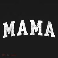 Mama Classic Bold Font Mama Birthday Gift Women's T-Shirt thumb 6