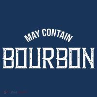 May Contain Bourbon Funny Whiskey Lover Party Polo thumb 2