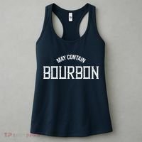May Contain Bourbon Funny Whiskey Lover Party Women's Tank Top thumb 3