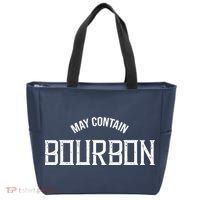 May Contain Bourbon Funny Whiskey Lover Party Tote Bag thumb 0