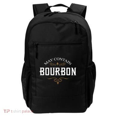 May Contain Bourbon Whiskey Backpack