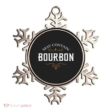 May Contain Bourbon Whiskey Ornament