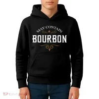 May Contain Bourbon Whiskey Kids Hoodie thumb 4