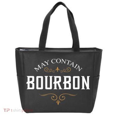 May Contain Bourbon Whiskey Tote Bag