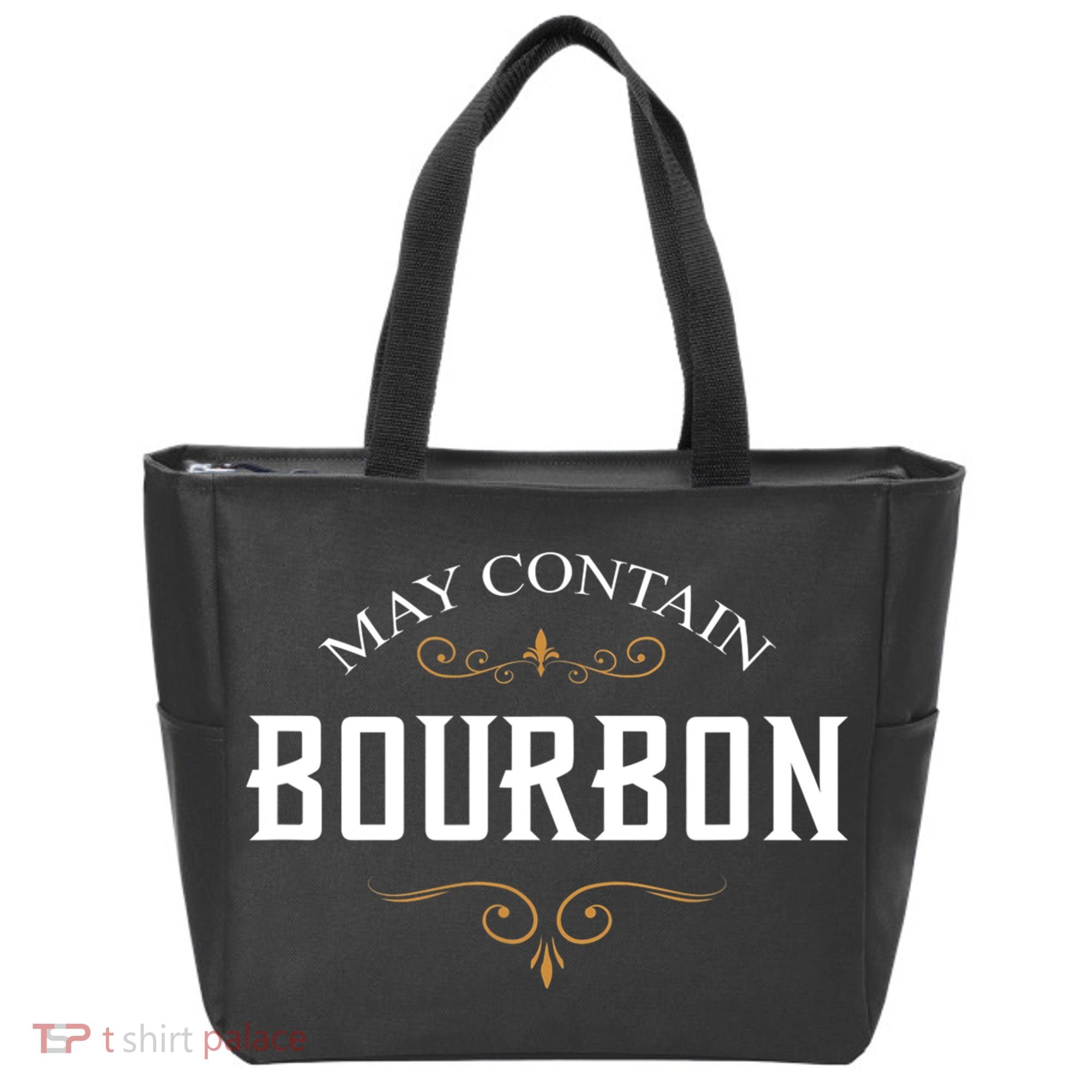 May Contain Bourbon Whiskey Tote Bag