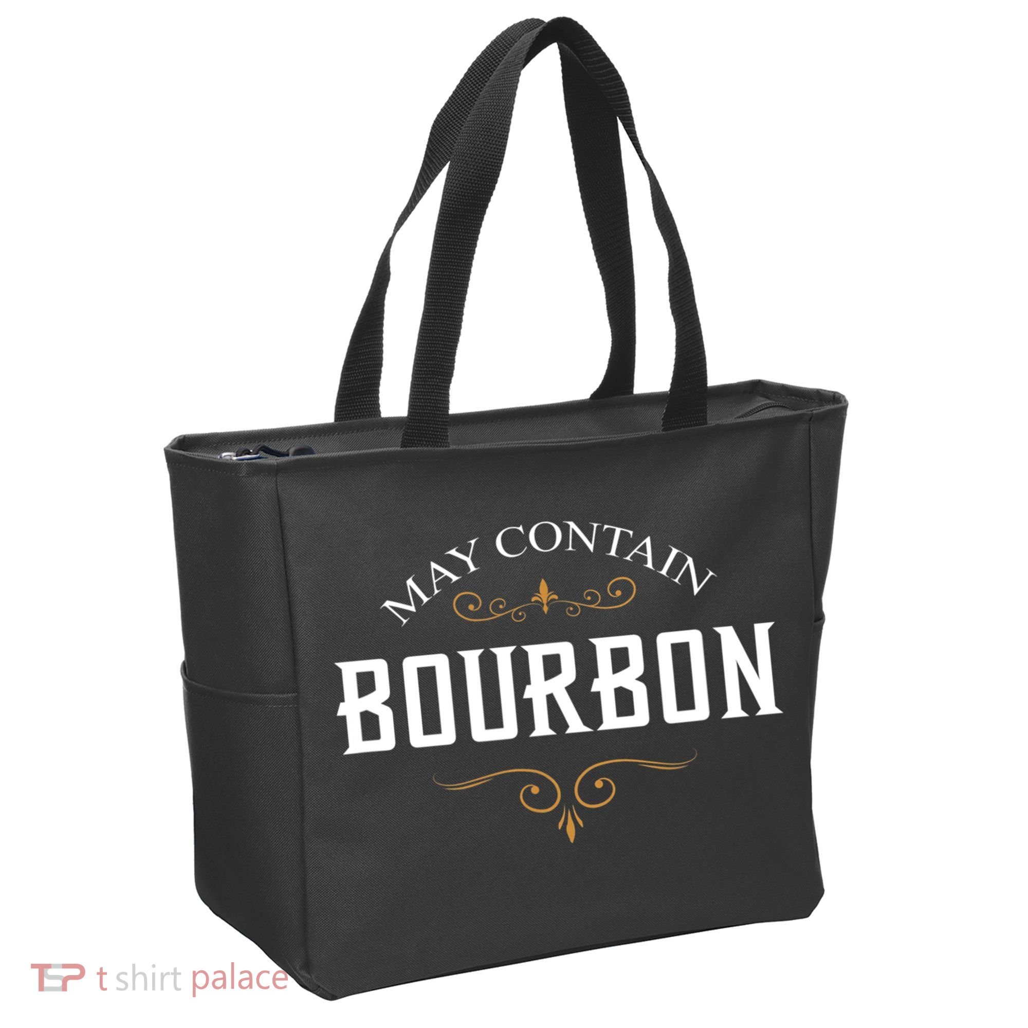 May Contain Bourbon Whiskey Tote Bag