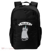 Meowgical Caticorn Cat Unicorn Magical Creature Gift Backpack thumb 0