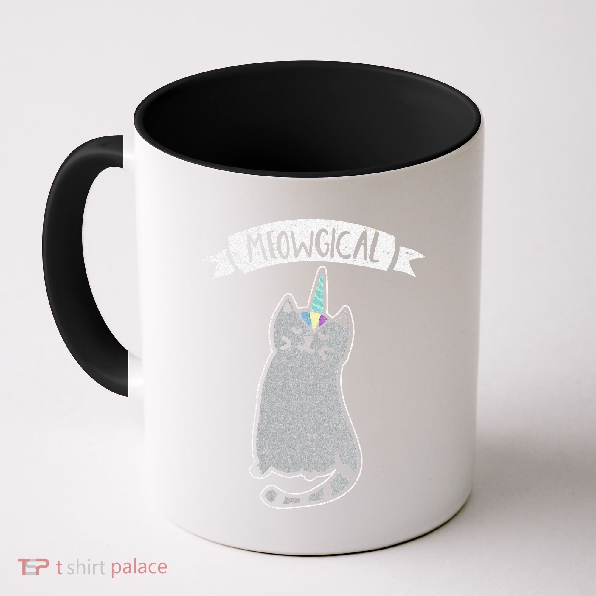 Meowgical Caticorn Cat Unicorn Magical Creature Gift Coffee Mug