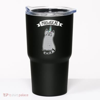 Meowgical Caticorn Cat Unicorn Magical Creature Gift Tumbler