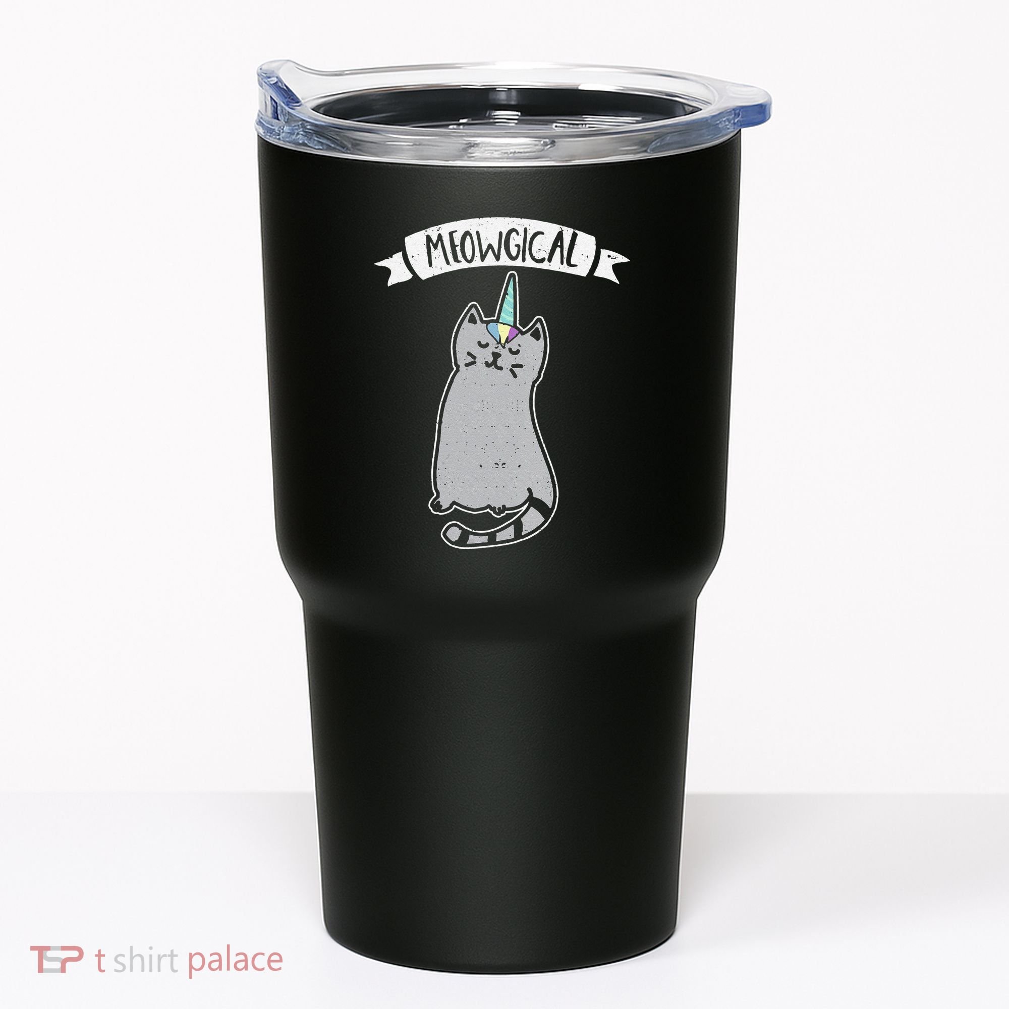 Meowgical Caticorn Cat Unicorn Magical Creature Gift Tumbler