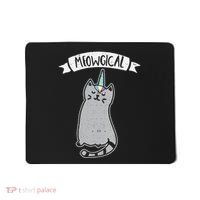 Meowgical Caticorn Cat Unicorn Magical Creature Gift Mousepad thumb 0
