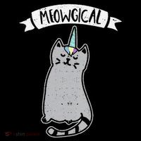 Meowgical Caticorn Cat Unicorn Magical Creature Gift Mousepad thumb 1