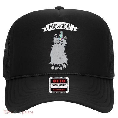 Meowgical Caticorn Cat Unicorn Magical Creature Gift Hat