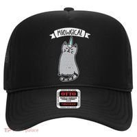 Meowgical Caticorn Cat Unicorn Magical Creature Gift Hat thumb 0