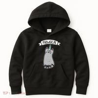 Meowgical Caticorn Cat Unicorn Magical Creature Gift Kids Hoodie thumb 0