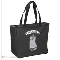 Meowgical Caticorn Cat Unicorn Magical Creature Gift Tote Bag thumb 2