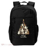 Meowy Christmas Cat Lover   Backpack thumb 0