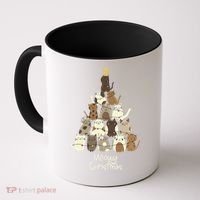 Meowy Christmas Cat Lover   Coffee Mug thumb 0