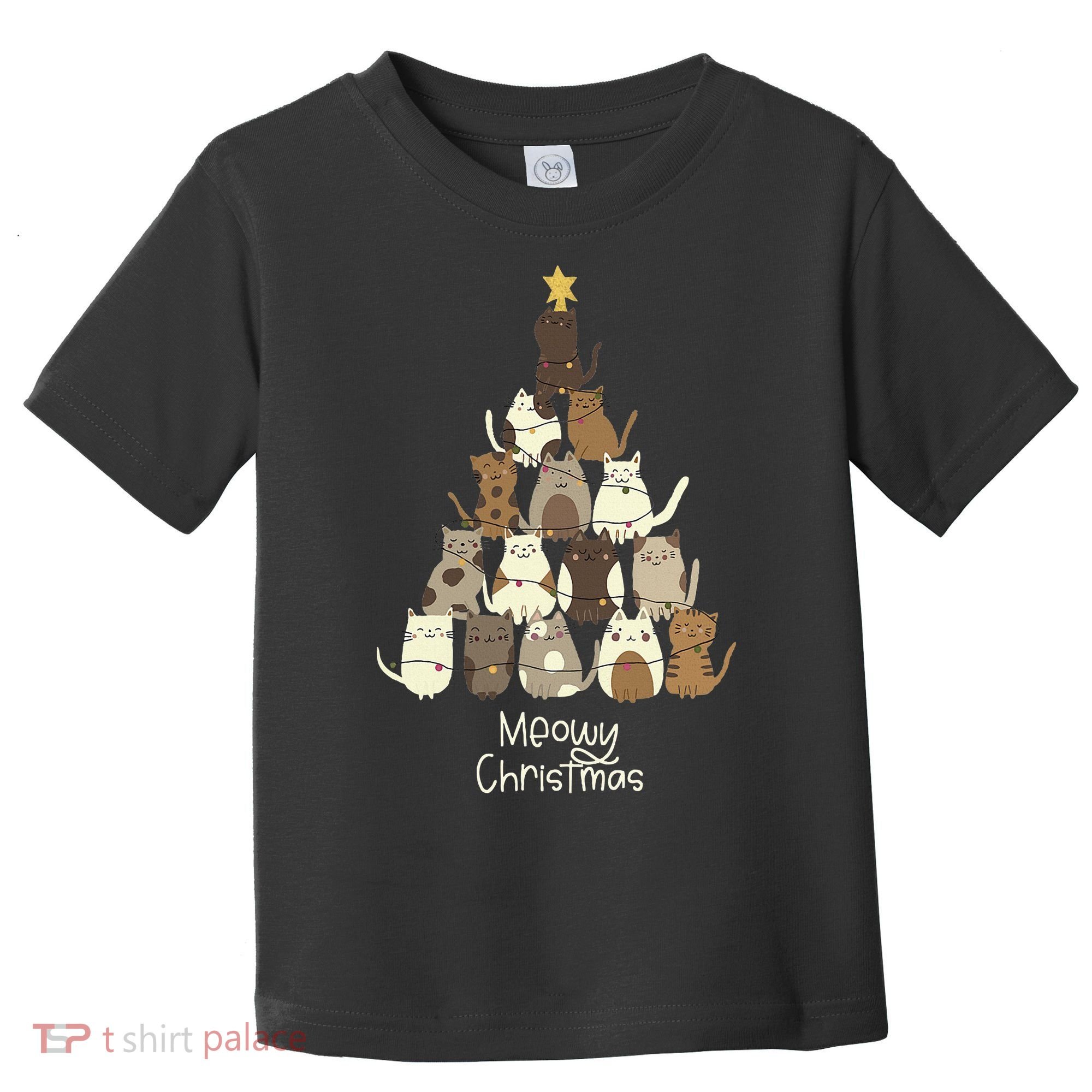 Meowy Christmas Cat Lover   Toddler T-Shirt