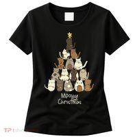 Meowy Christmas Cat Lover   Women's T-Shirt thumb 0