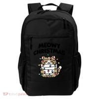 Meowy Christmas Christmas Cats Cat Lover Backpack thumb 0