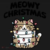 Meowy Christmas Christmas Cats Cat Lover Bucket Hat thumb 4