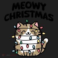 Meowy Christmas Christmas Cats Cat Lover Beanie thumb 2