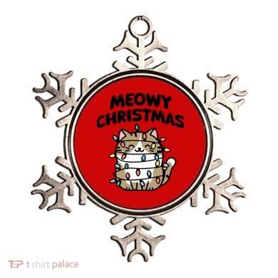 Meowy Christmas Christmas Cats Cat Lover Ornament