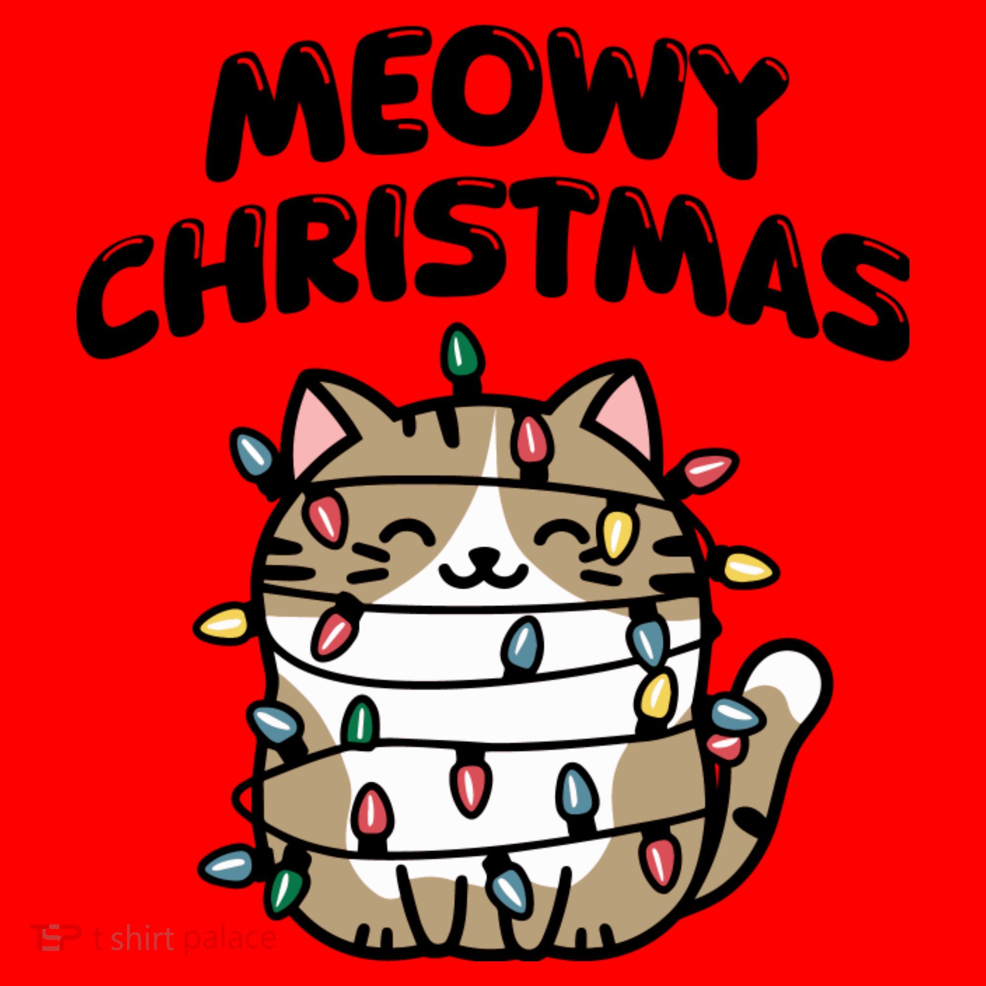 Meowy Christmas Christmas Cats Cat Lover Women's Tank Top