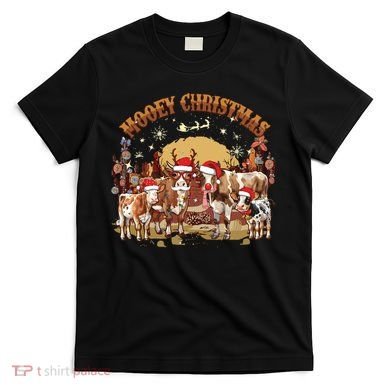 Mooey Christmas Cows T-Shirt