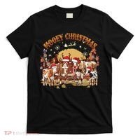 Mooey Christmas Cows T-Shirt thumb 0