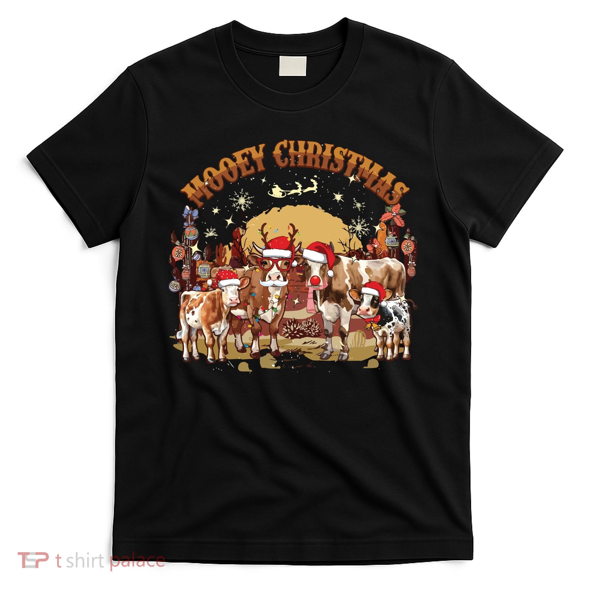 Mooey Christmas Cows T-Shirt