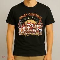 Mooey Christmas Cows T-Shirt thumb 3