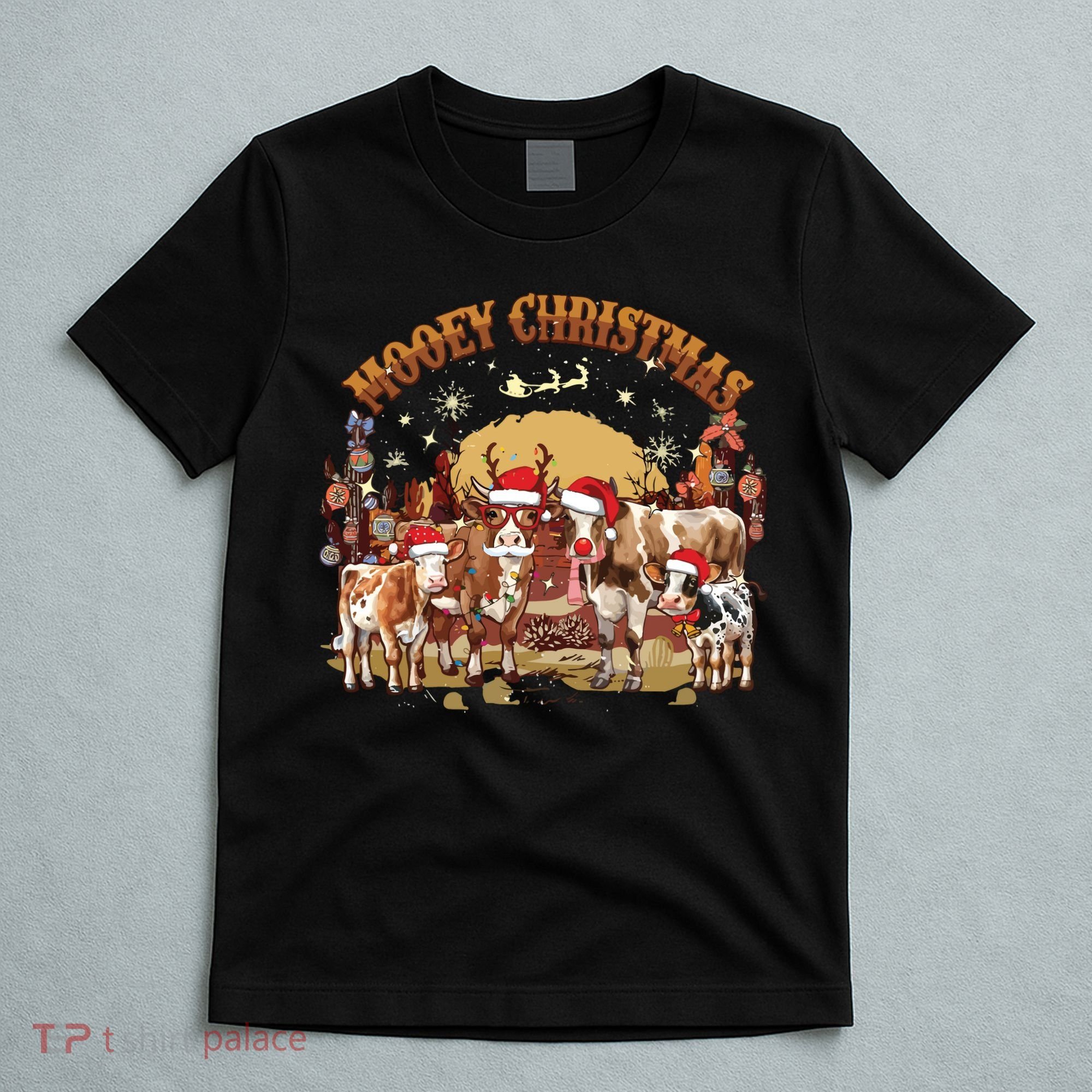 Mooey Christmas Cows T-Shirt