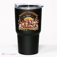 Mooey Christmas Cows Tumbler thumb 0