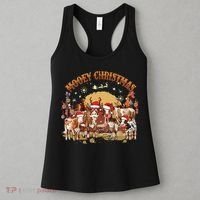 Mooey Christmas Cows Women's Tank Top thumb 3