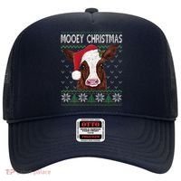 Mooey Christmas Cow Christmas Ugly Sweater Hat thumb 0