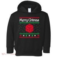 Merry Critmas Christmas D20 Rpg Board Game Role Play Toddler Hoodie thumb 0
