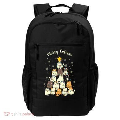 Merry Catmas Cute Cat Lover Christmas Backpack