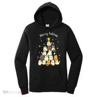 Merry Catmas Cute Cat Lover Christmas Women's Hoodie thumb 0