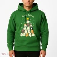 Merry Catmas Cute Cat Lover Christmas Hoodie thumb 2