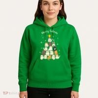 Merry Catmas Cute Cat Lover Christmas Hoodie thumb 5