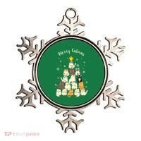 Merry Catmas Cute Cat Lover Christmas Ornament thumb 0